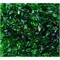 Кабошоны 4x8 челнок граненый из темно-зеленого стекла - фото 166624