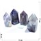 Карандаши кристаллы 7-9 см из аметиста - фото 167155