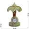 Часы из оникса «зонтик» 16 см - фото 168412