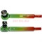 Трубка стеклянная цветная D&K glass pipe 8328F - фото 168432