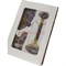 Подарочный набор роллер и 2 гуаши из аметиста - фото 168758