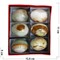Яйцо из оникса 5 см (1,5x2 дюйма) разных оттенков 6 шт/уп - фото 168788
