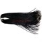 Шнурок гайтан из натуральной кожи черный 70 см 100 шт/уп - фото 168981
