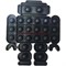 Пупырка антистресс «робот» черный - фото 170185