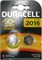 Литиевые батарейки Duracell CR2016 (цена за 2 шт) - фото 170787