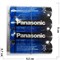 Батарейки R6BER/4P солевые (AA) цинк-карбоновые Panasonic 4 шт/уп (цена за упаковку) - фото 171418
