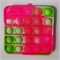 Игрушка пупырка квадрат разноцветный мини 8 см - фото 171778