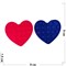 Игрушка пупырка сердце одноцветное мини 9 см - фото 171781