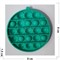 Игрушка пупырка круг одноцветный мини 9 см - фото 171784