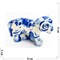 Фигурка Боб синяя гжель тигр Символ 2022 года - фото 171890