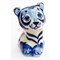 Фигурка Чарли синяя гжель тигр Символ 2022 года - фото 171891