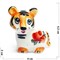 Фигурка Гоша цветная гжель тигр Символ 2022 года - фото 171902