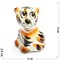 Фигурка Хантер цветная гжель тигр Символ 2022 года - фото 171904