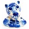 Фигурка Тихоня (4) синяя гжель Тигр Символ 2022 года - фото 171925