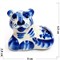 Фигурка Якут гжель синяя Тигр Символ 2022 года - фото 171930