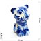 Фигурка Амур синяя гжель (14) Тигр Символ 2022 года - фото 171944