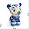 Фигурка Арчи (6) гжель синяя Тигр Символ 2022 года - фото 171964