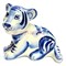 Фигурка Лорд гжель синяя Тигр Символ 2022 года - фото 171967