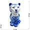 Фигурка Симба синяя гжель Тигр Символ 2022 года - фото 171976