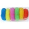 Губка-мочалка для мытья посуды цветные 6 шт/уп 200 наборов/коробка - фото 172364