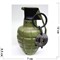 Зажигалка газовая настольная «граната М26А2» металлическая - фото 172659