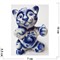Фигурка Окей (41С) гжель синяя Тигр Символ 2022 года - фото 173096