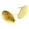 Серьги (KL-100) овальные под золото - фото 174746