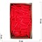 Трубка поп тьюб антистресс 14x2 см красная 1000 шт/кор - фото 176079