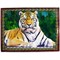 Шкатулка деревянная 7,5 см Тигр Символ 2022 года - фото 176594