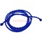 Шнурок нить синяя 120 см для пояса шелковая - фото 178033