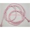 Шнурок нить розовая 120 см для пояса шелковая - фото 178042