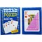 Карты для покера Texas Poker Hold'em 100% пластик 54 карты - фото 178752