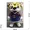 Тигр музыкальный в костюмчике (8579) поющий 22 см высота символ 2022 года - фото 178927