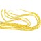 Нитка бусин граненая рондель из желтого агата 38 см - фото 179697