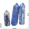 Карандаши кристаллы 7-9 см из синего лазурита - фото 182091
