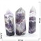 Карандаши кристаллы 9-11 см из аметиста - фото 182121