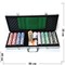 ProPoker набор для игры 500 фишек 11,5 г в алюминиевой коробке - фото 183035
