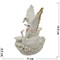 Композиция из фарфора фигурка «Лебеди семья» KL-1504 - фото 184381