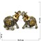 2 слоника из полистоуна (KL-574) цена за набор - фото 184385