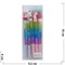 Ручка шариковая (GK-625) с блестками Единорог 12 шт/уп - фото 185245