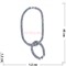 Набор 2-в-1 бусы и браслет (диаметр 1,2 см) из циркона серебристого на магнитной застежке 45 см - фото 186250