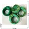 Кольцо перстень из зеленой бирюзы 20 мм ширина - фото 186986