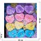 Кошелек брелок для мелочи (KY-1640) Сердце резиновый 12 шт/упаковка - фото 187910