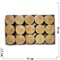 Фишки для нард шашек 32 мм 30 шт деревянные - фото 188456