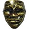 Маска Гай Фокс Анонимус (черное золото) - фото 189136