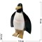Пингвин из мрамора 10 см 4 дюйма - фото 189558