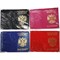 Обложка для паспорта кожзам с металлическими уголками - фото 190026