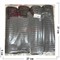 Резинка для волос "пружинка" (D-29) черная 5 см 100 шт/упаковка - фото 190431