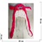 Шапка розовая меховая с поднимающимися ушами Собака Хаги Ваги 10 шт/упаковка - фото 190632