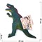 Динозавр хищный Годзилла со звуком 22 см высота - фото 191319